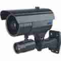 监控摄像机，摄像枪，恒星系列第三代点阵式红外防水摄像机